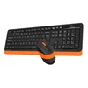 Клавиатура + мышь A4Tech Fstyler FG1010 клав:черный/оранжевый мышь:черный/оранжевый USB беспроводная Multimedia (FG1010 ORANGE) Клавиатура + мышь A4Tech Fstyler FG1010 клав:черный/оранжевый мышь:черный/оранжевый USB беспроводная Multimedia (FG1010 ORANGE)